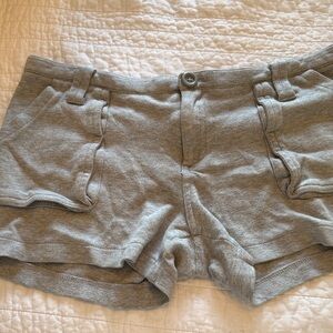 Mossimo Supply Co. Light Gray High Waist Shorts